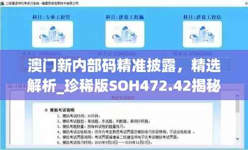 澳门新内部码精准披露,精选解析_珍稀版SOH472.42揭秘