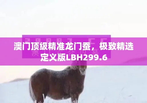 澳门顶级精准龙门蚕,极致精选定义版LBH299.6