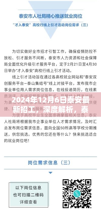 泰安最新招工信息深度解析，2024年招工概览（附日期）
