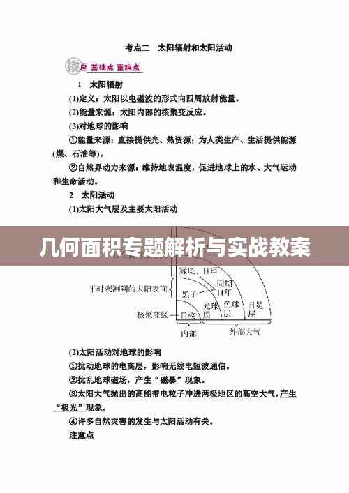 几何面积专题解析与实战教案