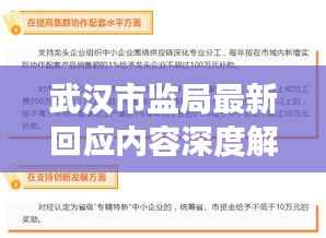 武汉市监局最新回应内容深度解析,权威声音,公众关注焦点解读